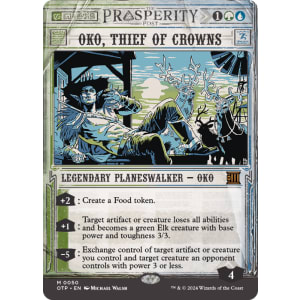 【PSA10】王冠泥棒、オーコ/Oko, Thief of Crowns MTG Oko, Thief of Crowns (ZHS) - Foil Extended Art Showcase
